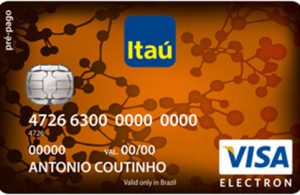 Cartão Pré-Pago Itaú Visa