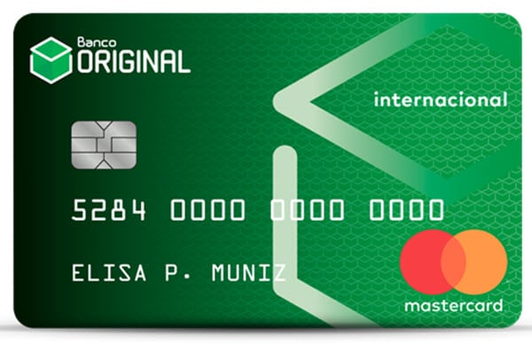 Cartão de crédito banco Original