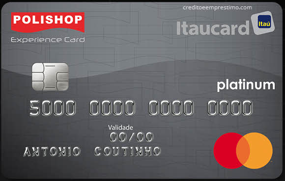Como pedir o cartão Polishop Itaucard Experience