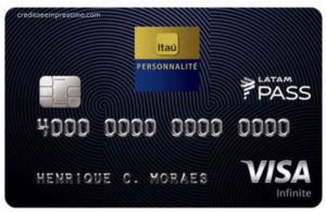 cartão Itaú Personnalité LATAM Pass Visa Infinite